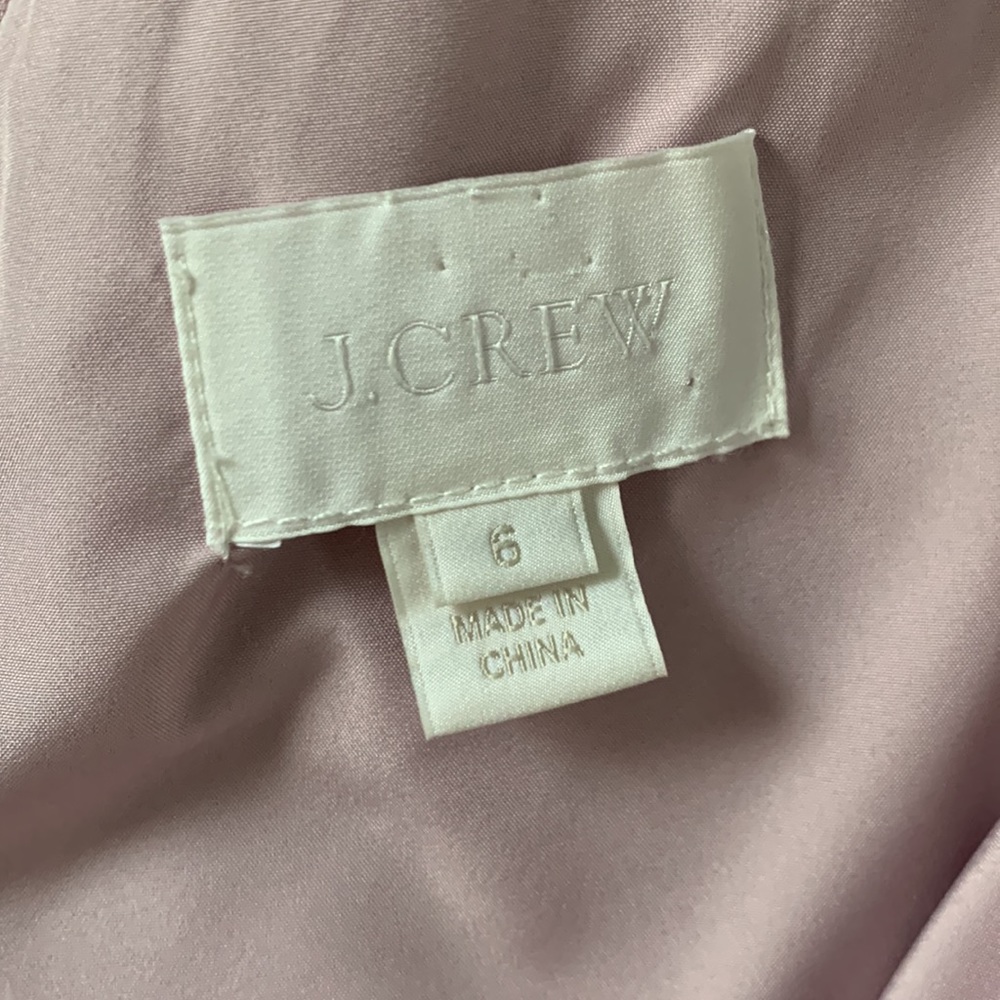 J.Crew Crinkle Chiffon Bridesmaid Dress - Picture 6 of 6